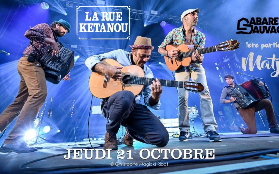 Matjé en 1ere partie de La Rue Kétanou                              au Cabaret Sauvage (Paris 19eme) le 21 oct 2021